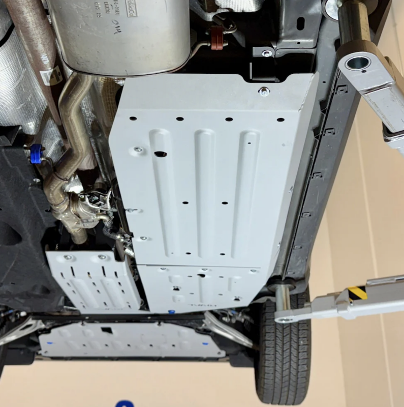 Ford Ranger Skid Plate - Passenger Underside - Rival 4x4 - Aluminum - `22-`26